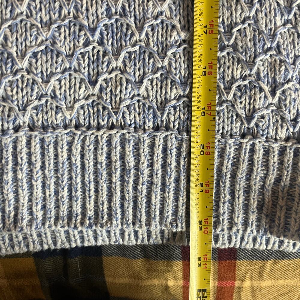French Connection Women's Layered Look Crewneck Sweater Ruffle Cuff Size Medium - Picture 8 of 8